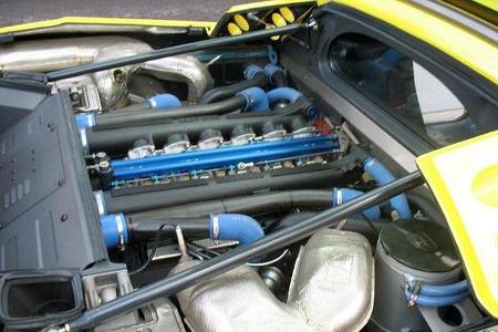 Motor Bugatti EB 110 von Michael Schumacher
