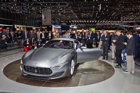 Maserati Alfieri, Genfer Autosalon, Messe, 2014