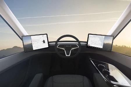 Tesla Semi Innenraum