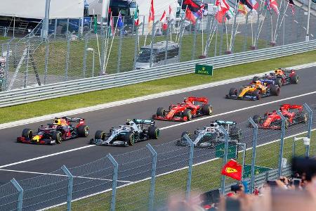 Start - GP Ungarn 2019
