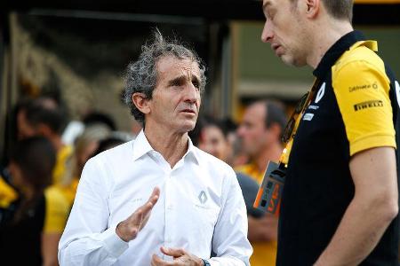 Alain Prost - Renault - GP Abu Dhabi 2019