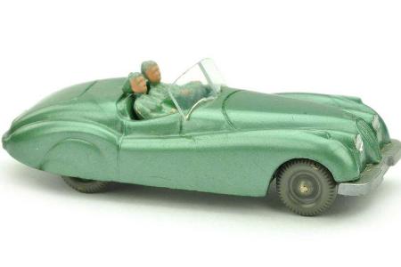 Jaguar XK (Typ 1), grünmetallic