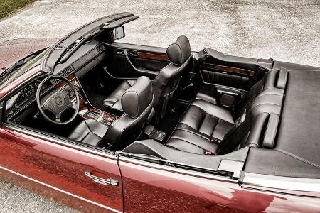Mercedes A124 Cabriolet, Interieur, Sitze