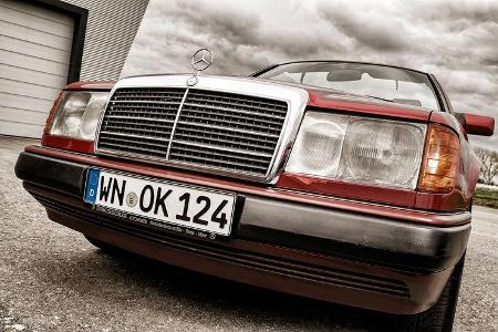 Mercedes A124 Cabriolet, Kühlergrill