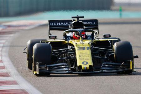 Esteban Ocon - Renault - F1-Test - Abu Dhabi - 3. Dezember 2019