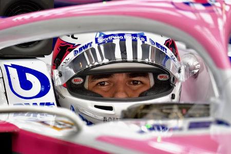 Sergio Perez - Racing Point - F1-Test - Abu Dhabi - 3. Dezember 2019