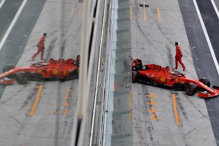 Sebastian Vettel - Ferrari - F1-Test - Abu Dhabi - 3. Dezember 2019