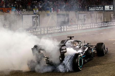 Lewis Hamilton - Mercedes - GP Abu Dhabi 2019 - Rennen