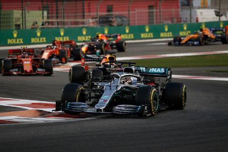 Lewis Hamilton - Mercedes - GP Abu Dhabi 2019 - Rennen