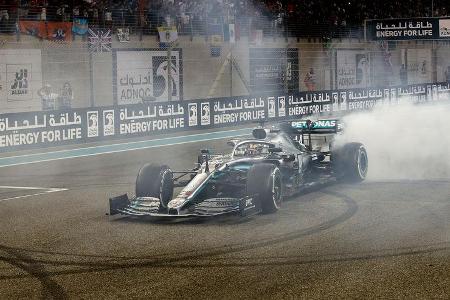 Lewis Hamilton - Mercedes - GP Abu Dhabi 2019 - Rennen