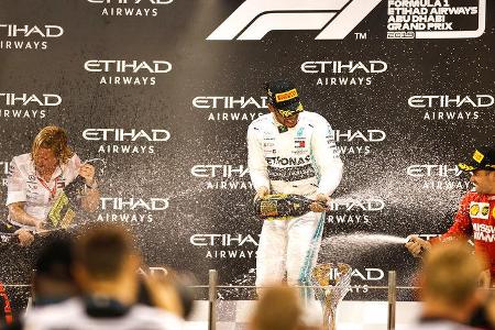 Lewis Hamilton - Mercedes - GP Abu Dhabi 2019 - Rennen