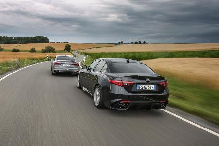 Alfa Romeo Giulia QV, Audi RS 5 Sportback, Exterieur