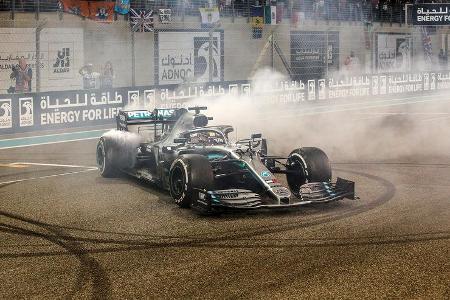 Lewis Hamilton - Mercedes - GP Abu Dhabi 2019 - Rennen