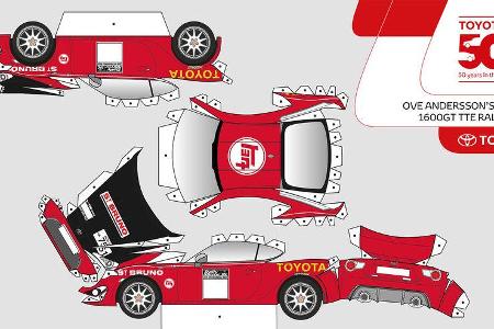 Toyota GT86 Papercraft