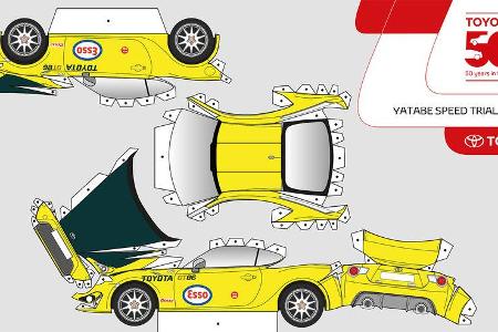 Toyota GT86 Papercraft