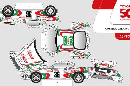Toyota GT86 Papercraft