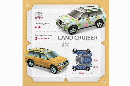 Toyota Land Cruiser Papercraft