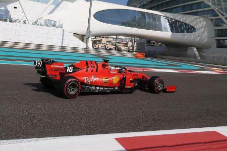 Charles Leclerc - Ferrari - F1-Test - Abu Dhabi - 4. Dezember 2019