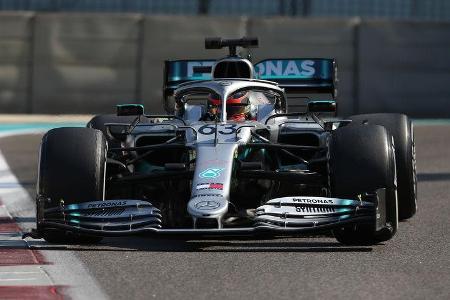 George Russell - Mercedes - F1-Test - Abu Dhabi - 4. Dezember 2019