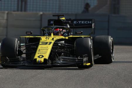 Esteban Ocon - Renault - F1-Test - Abu Dhabi - 4. Dezember 2019
