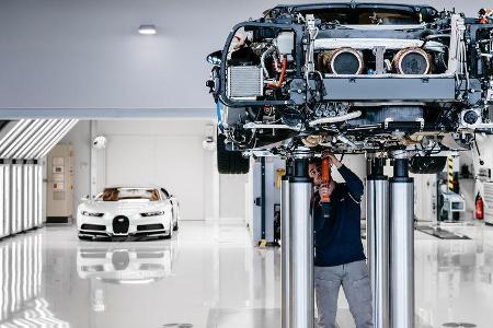 Bugatti Atelier Molsheim Produktion Fertigung Fabrik