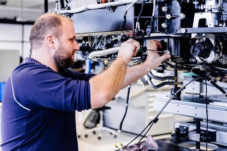 Bugatti Atelier Molsheim Produktion Fertigung Fabrik