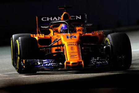 Fernando Alonso - GP Singapur 2018