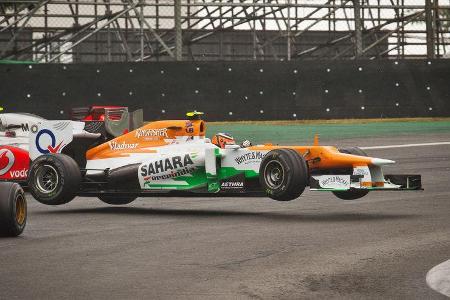 Hülkenberg GP Brasilien F1 Crashs 2012