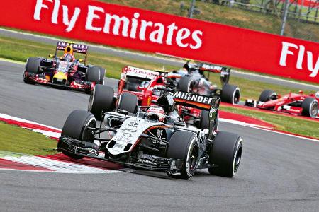 Formel 1 - Saison 2015 - Nico Hülkenberg - Force India - GP England 2015