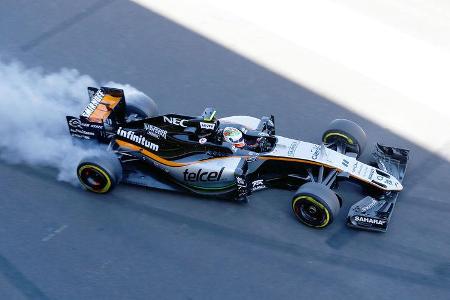 Sergio Perez - Force India - Formel 1 - GP Mexiko - 29. Oktober 2016