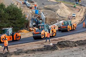 Formel-1-Bauarbeiten in Zandvoort