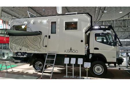 Azimoo Expeditions-Lkw Fuso Canter 4x4