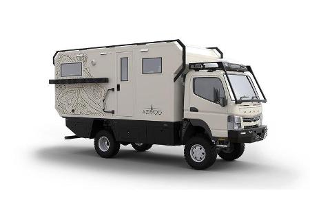 Azimoo Expeditions-Lkw Fuso Canter 4x4