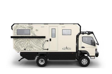 Azimoo Expeditions-Lkw Fuso Canter 4x4