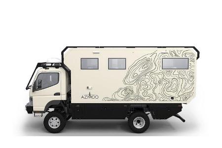 Azimoo Expeditions-Lkw Fuso Canter 4x4