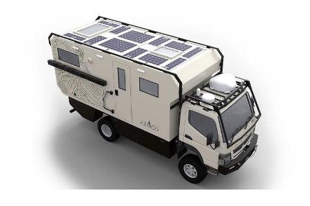 Azimoo Expeditions-Lkw Fuso Canter 4x4