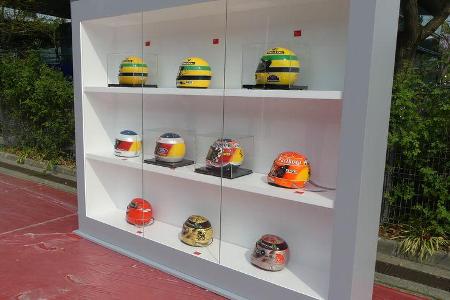 Helme - Senna - Schumacher - GP China 2019 - Shanghai