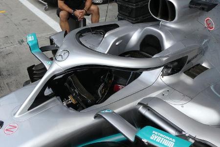 Mercedes - Formel 1 -Technik-Updates - 2019