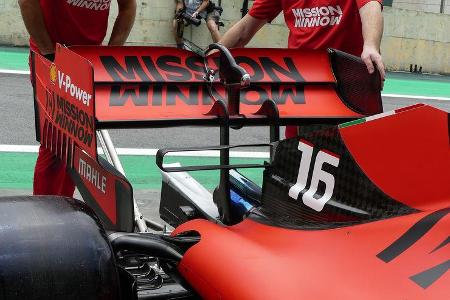 Ferrari - Formel 1 - GP Brasilien - Sao Paulo - 14. November 2019