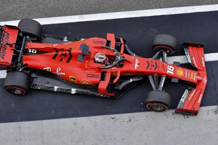 Charles Leclerc - Ferrari - F1-Test - Abu Dhabi - 4. Dezember 2019