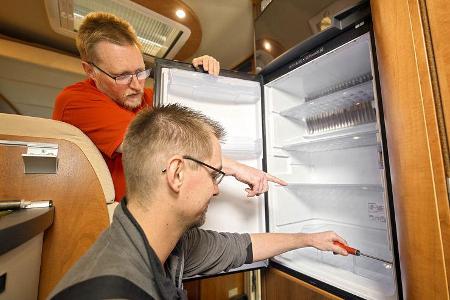 Reisemobile optimieren Kühlschrank austauschen
