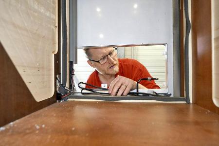 Reisemobile optimieren Kühlschrank austauschen