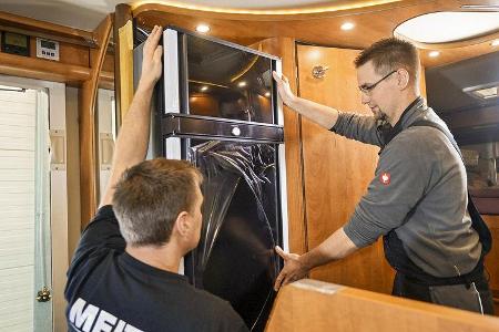 Reisemobile optimieren Kühlschrank austauschen