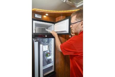 Reisemobile optimieren Kühlschrank austauschen