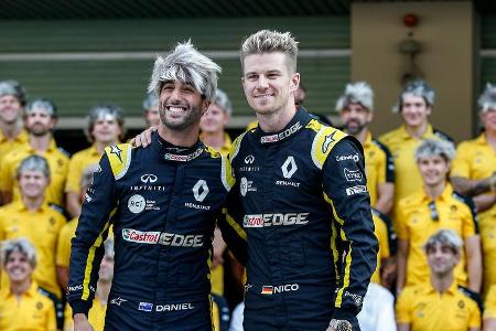 Daniel Ricciardo - Nico Hülkenberg - Renault - GP Abu Dhabi 2019