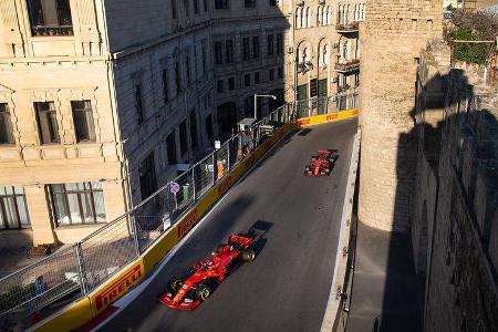 Charles Leclerc - Sebastian Vettel - Ferrari - GP Bahrain 2019