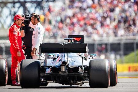 Sebastian Vettel - Lewis Hamilton - GP Kanada 2019