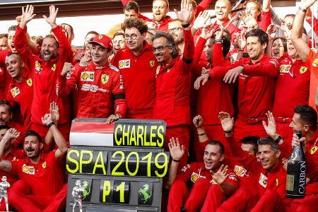 Charles Leclerc - Ferrari - GP Belgien 2019