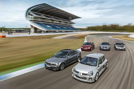 Mercedes CLK DTM AMG, BMW M3 CSL, Porsche 911 GT2 RS, Audi TT Quattro Sport, Renault Clio V6, Exterieur