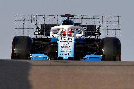 George Russell - Williams - F1-Test - Abu Dhabi - 3. Dezember 2019